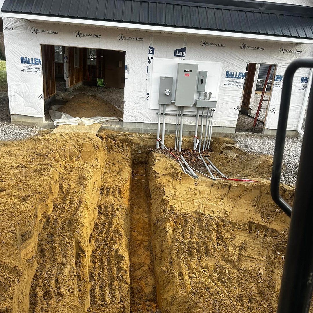 Brobst Earthworks Utilities Ditch Project